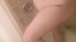 Spying Roommate Catches Me Masturbating in Hot Shower