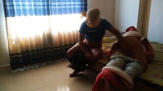 cor aya aur priya aunty ke hath-pair bandh kr jabardasti choda (Big tits and big ass Aunty tied hands & feet then fuck)