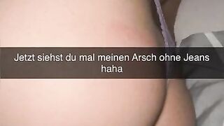 German Cheerleader fucks Guy on Snapchat