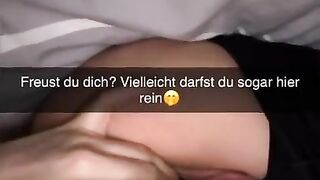 German Cheerleader fucks Guy on Snapchat