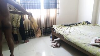 Desi Tamil Moti Gand Wali Aunty ko Jabardasti chudai (Hand's Tied & fucked by Indian Hot aunty) Huge cum Inside Pussy