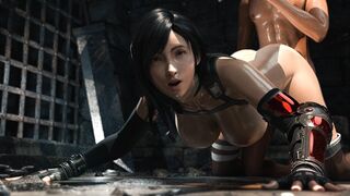 Intense fucking with Tifa, the hottest waifu in all of Final Fantasy (3D HENTAI PORN) by Ruria Raw