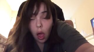 Face cam as I get my whore pussy fucked