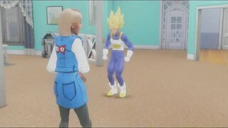 Android 18 Vs Vegeta