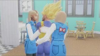 Android 18 Vs Vegeta