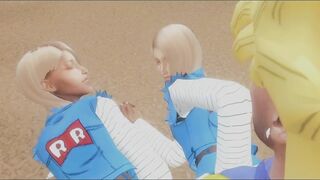 Android 18 Vs Vegeta