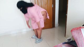 stepson wakeup and want to fuck hot MILF desi stepmom (Indian maa ko mast chudai apni beta) family therapy (part-2)