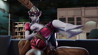 (WIDOWMAKER'S EXTREME ANAL) Huge black cock in her round ass - (EXTREME DEEPTHROAT, BIG ASS, HENTAI IN 4K) by SaveAss