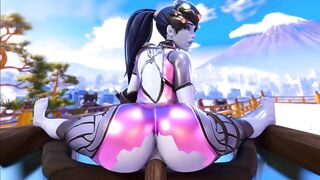 BBC Widowmaker Tasty Hot Ass riding a Big Dick (TASTY BIG ASS, POV DELICIOUS INTENSE SEX, 3D HENTAI) by SaveAss