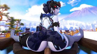 BBC Widowmaker Tasty Hot Ass riding a Big Dick (TASTY BIG ASS, POV DELICIOUS INTENSE SEX, 3D HENTAI) by SaveAss