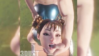 Fortnite - Chun-Li Big Ass Pounded While Looting (Animation with Sound)