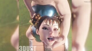 Fortnite - Chun-Li Big Ass Pounded While Looting (Animation with Sound)