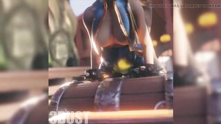 Fortnite - Chun-Li Big Ass Pounded While Looting (Animation with Sound)