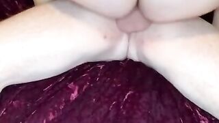 Hotwife bounces on Dick while hubby watches