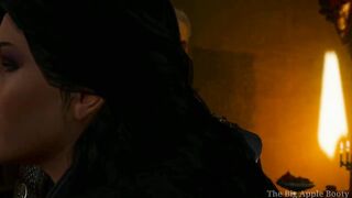 Geralt fucked Yennefer in the Ass happy ending Witcher 3