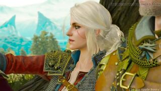 Ciri lost bet on gwent game and Ass fucked hard by Geralt Witcher 3