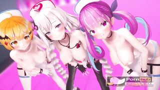 mmd r18 Akari chan a boobs apology dance big tits babe 3d hentai