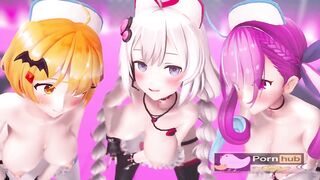 mmd r18 Akari chan a boobs apology dance big tits babe 3d hentai