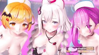 mmd r18 Akari chan a boobs apology dance big tits babe 3d hentai