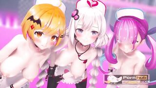 mmd r18 Akari chan a boobs apology dance big tits babe 3d hentai