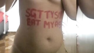 STRIPTEASE, Fan club member SGTTYSON custom video,FULL VIDEO FOR FAPHOUSE FAN CLUB SUBSCRIBERS ONLYFAPHOUSE