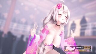 mmd r18 Akari chan de GhostDance sexy bitch 3d hentai sex dance