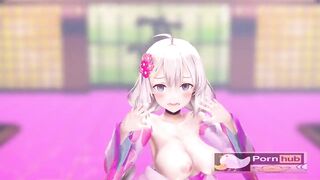 mmd r18 Akari chan de GhostDance sexy bitch 3d hentai sex dance