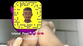 Wet pussy squirting on my trini dick????????