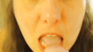 Wife on Vacation Hotel Sucking Cock and Fucking Hard!