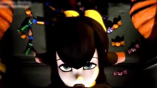 Adult Mavis Trick or Treat Hotel Transylvania Parody Cartoon Porn, Disney Porn Parody