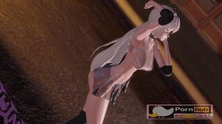 mmd r18 Shake it Weiss Blender 3d hentai