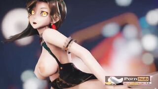 MMD r18 Addiction Cinder Fall 3d hentai