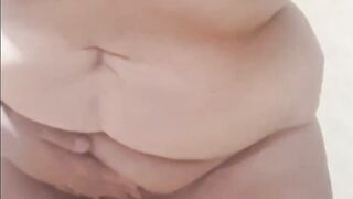 Fat Horny Granny Step Mom solo play i