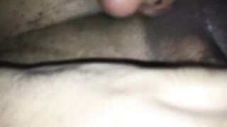 ebony sucking dick and sticking her face in her ass and enjoying