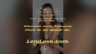 FemDom babe giving YOU mix of bicurious JOI with SPH & financial domination & pussy & asshole spreading closeups - Lelu Love