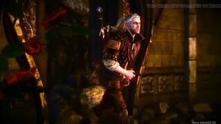 Geralt fucks Triss Marigold in the Elfs Bath Witcher 2