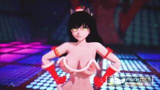 mmd r18 Fukkireta Blake Bikini Santa Outfit sexy bitch 3d hentai