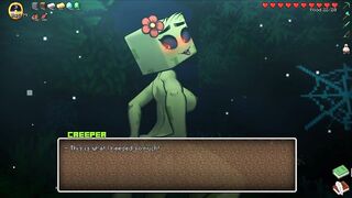 Minecraft Horny Craft - Part 39 Anal With Creeper Plus Pink Panties By LoveSkySanHentai