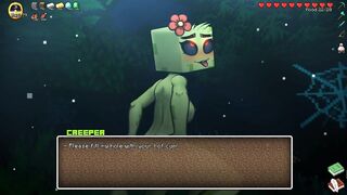 Minecraft Horny Craft - Part 39 Anal With Creeper Plus Pink Panties By LoveSkySanHentai