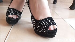 Video especial para fetichistas de pies y tacones