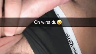 I sexted my gym trainer post workout on Snapchat German