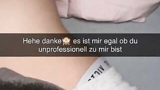 I sexted my gym trainer post workout on Snapchat German