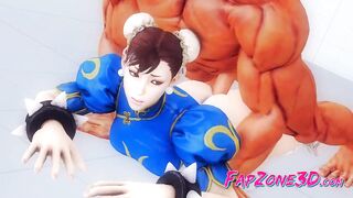 3D Nude Street Fighter Characters Compilation of 2020!