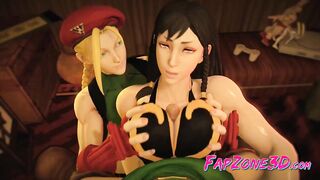 3D Nude Street Fighter Characters Compilation of 2020!