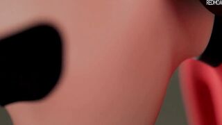 Helen Parr ( The Incredibles ) - Tags lessons: Blowjob ( 4K )