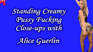 STANDING CREAMY FUCKING AND CREAMPIE WITH ALICE GUERLIN. AT KOKINOOS SPACE