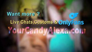 Busty milf Candy Alexa does a custom dick rating video onlyfans