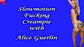 PART 6 AND END OF THE FUCK WITH ALICE GUERLIN. IN SLOWMOTION, WITH CREAMPIE TO FINISH. AT KOKINOOS SPACE.