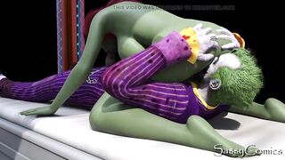 Joker Conjugal Visit from Poison Ivy at Maximum Security Prison - Area 51