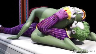 Joker Conjugal Visit from Poison Ivy at Maximum Security Prison - Area 51